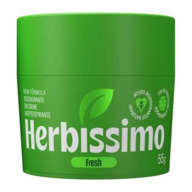 Imagem de Desodorante Creme Antitranspirante Herbíssimo Fresh 55g