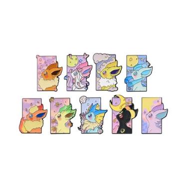 Imagem de Pins De Esmalte De Desenho Animado De Elfo E Animal De Anime, Broche D