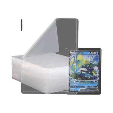 Imagem de Protetores De Cartão Rígido Transparentes Anti-Risco De 3x4 Polegadas 