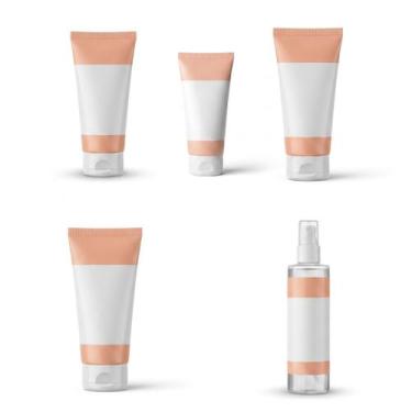Imagem de Kit 5 Produtos Linha Rotina Make Poran Cuidados Diários e Maquiagem Co