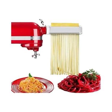 Imagem de Máquina De Macarrão De Aço Inoxidável Para Cozinha, Acessórios Para Ba