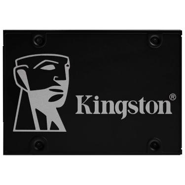 Imagem de SSD Interno KC600 Leitura 550MB-s 3D TLC SATA 3 Inox Kingston 1TB