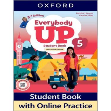 Imagem de Livro - Everybody Up 5 Student Book With Online Practice - 3Rd Ed - OX