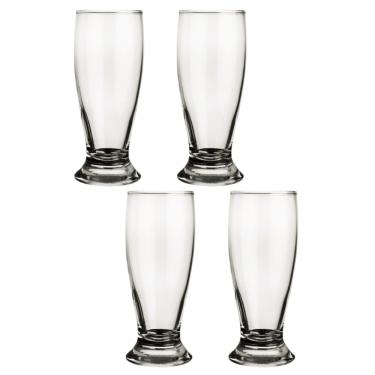 Imagem de Conjunto 4 Copos Vidro 200ml Munich Chopp Transparente Nadir