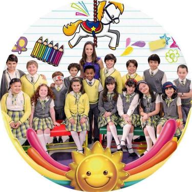 Imagem de Painel Redondo 3D Sublimado Carrossel Frd-5526