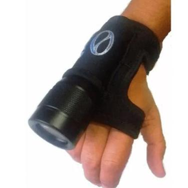 Imagem de Munhequeira Lanterna De Mergulho Pesca Sub Aquática Seasub