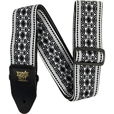 Imagem de Ernie Ball Jacquard Guitar Strap, Beatnik Black (P05319)