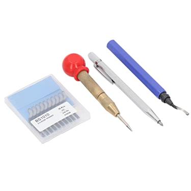 Imagem de Kit de ferramentas de rebarbação Punho de ferramenta de rebarbação com perfurador de caneta para tubos de cobre e PVC Impressão 3D Resin Art
