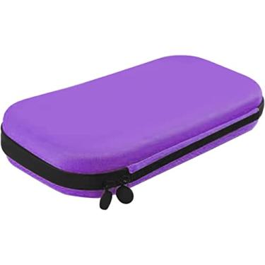 Imagem de Estojo Rígido Roxo Case Protetor Estetoscópio Zíper Medico Universal Compatível com as Marcas Littmann Bic Spirit
