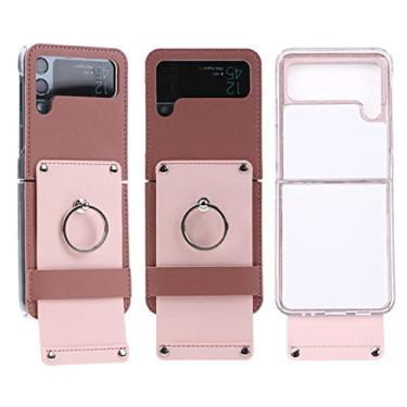 Imagem de Estojo de emenda para Samsung Galaxy Z Flip3 Flip4 Capa de telefone protetora Anel para Galaxy Z Flip3 Capa protetora, 2, para Galaxy Zflip4