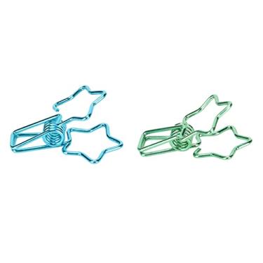 Imagem de Clipes de Fichário Pequenos, Clipes de Fichário de Estrela Desenho Animado para Conta