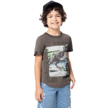 Imagem de Camiseta Infantil A New Jurassic World Malwee