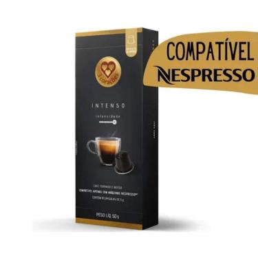 Imagem de Capsula Nespresso Café 3 Corações Intenso - 10 Cápsulas