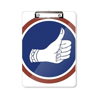 Imagem de Kingdom of Thailand Bangkok Polegar Boa Prancheta Pasta Bloco de Escrita Placa de Apoio A4