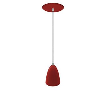 Imagem de Pendente Tulipa, Cromalux, 300707, 25 W, Vermelho Fosco