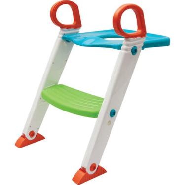 Imagem de Troninho Infantil Com Escada Assento Redutor Vaso Sanitário - Buba