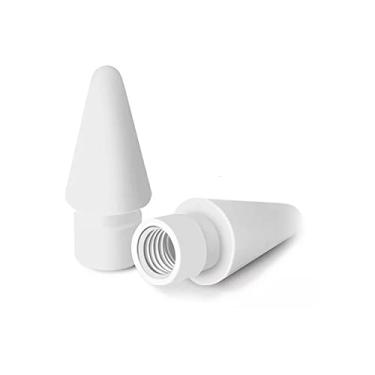 Imagem de Ponta Ponteira Substituição Compatível Apple Pencil 1 e 2 Geração Caneta (Hard)