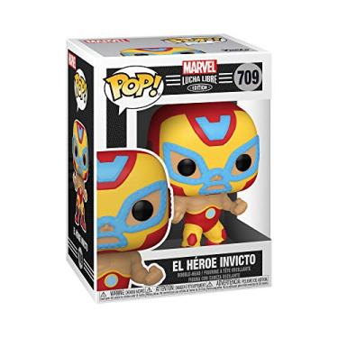 Imagem de Pop! Marvel: Lucha - Iron Man - El Heroe Invicto #709 - Funko