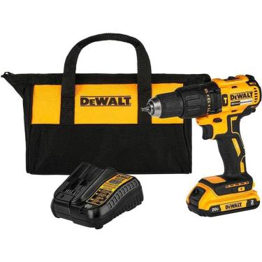 Imagem de Parafusadeira / Furadeira Impacto 1/2 Brushless 1 Bateria 2A 20V Carregador Bivolt Dewalt Dcd7781D1-Br
