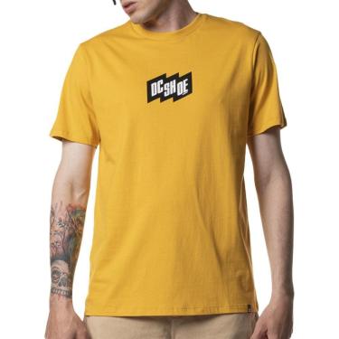 Imagem de Camiseta DC Shoes Flag SM24 Masculina Amarelo