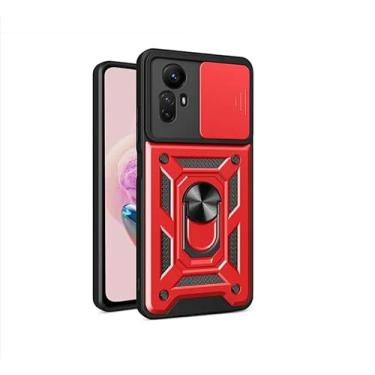 Imagem de Capa Case Capinha Anti Impacto Ring Luxo Premium Xiaomi Redmi Note 12s (VERMELHA LUXO)
