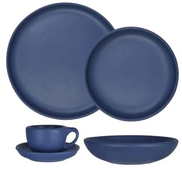 Imagem de Aparelho de Jantar Romanha Copparo 20 peças (Azul Petroleo)