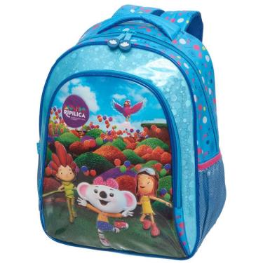 Imagem de Mochila de Costas Pacific Mundo Lilica Céu Azul