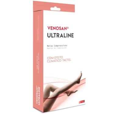 Imagem de Meia De Compressão 20-30mmHg AD Preta Venosan Ultraline