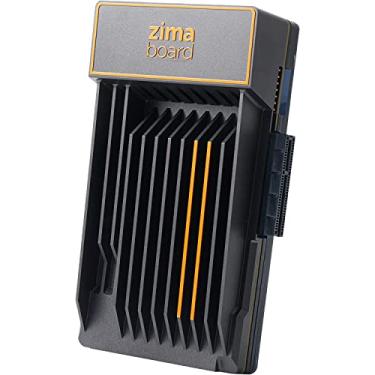 Imagem de ZimaBoard 832 é um computador e roteador com armazenamento em nuvem, servidor multimédia 4K e gateway gigabit duplo. PCIe x4 e SATA 6,0 GB/s para HDD/SSD com alto desempenho e capacidade