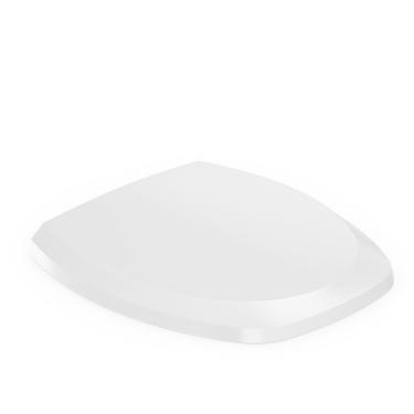 Imagem de Assento Sanitário com Softclose Thema Plus Incepa Cinza Platina Brilhante