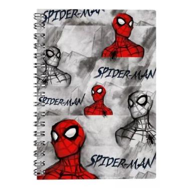 Imagem de Caderno Universitário Homem Aranha Spiderman 10 Matérias 160 Folhas -