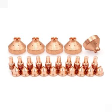 Imagem de PMX 600 Eletrodo 120573 Ponta 120826 Escudo 120828 Peças Reposição Plasma Qtd/25