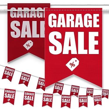 Imagem de TRICEPLAY Banner de venda de garagem de 33 m, placa comercial para loja de casa