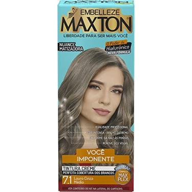 Imagem de Embelleze Tinta De Cabelo 7.1 Kit Maxton Louro Cinza Médio