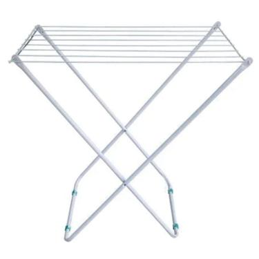 Imagem de Varal De Chão Portátil - Branco