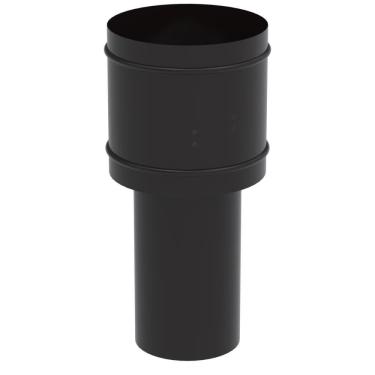 Imagem de Chapeu Canhao para Chamine 200Mm Preto 