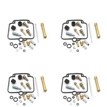 Imagem de HIIOLE Kit de reparo de carburador para Bandit 400 cc GSF400 GK75A GSF 400 parafuso piloto jato agulha boia válvula diafragma vácuo (cor: 4), Oumij01