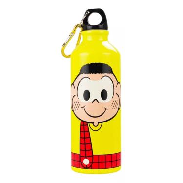Imagem de Garrafa Alumínio Amarela Cascão 500ml - Turma Da Mônica