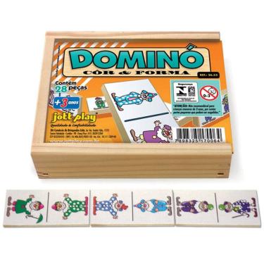 Imagem de Dominó Cor E Forma