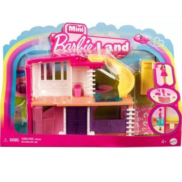 Imagem de Barbie LAND Mini Casa de Boneca Mattel HYF44 Casa Branca
