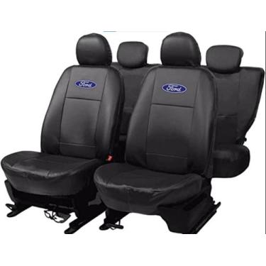 Imagem de Capa de couro para banco Fiesta Titanium Sedan 100% couro - ferro tech