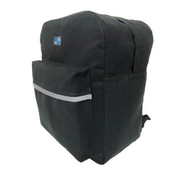 Imagem de Mochila Motoboy Lona Gg 90l Reforçada Impermeável Motoboy - Via Única