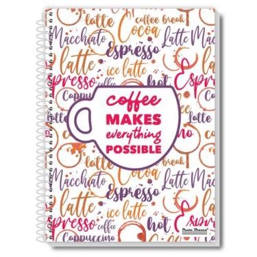 Imagem de Caderno Universitário Capa Dura 400 Folhas 20 Matérias Uau - Pauta Bra