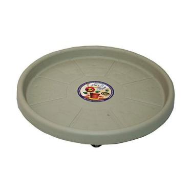 Imagem de Prato com Rodas Okla Skate Cinza Taupe - 120kg - FG Import / Okla