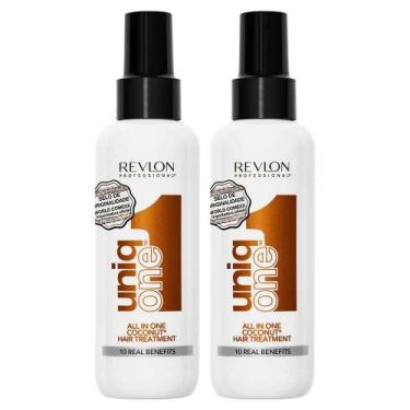 Imagem de Revlon Uniq One Coconut Hair Tretmeant Leave-in Kit com 2 Unidades - R