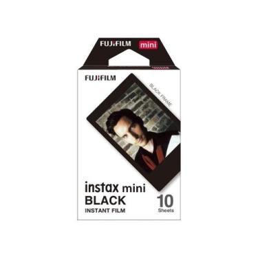 Imagem de Filme Instantaneo Fujifilm Instax Mini Black 10 Fotos, 10