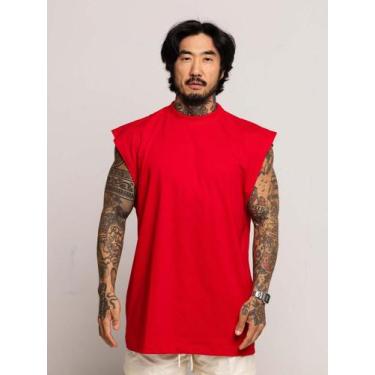 Imagem de Regata Oversized  Premium  - Thpe Store, Vermelho, P