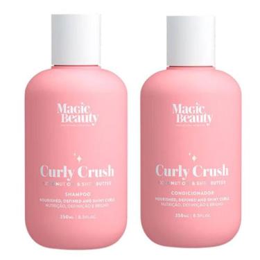 Imagem de Kit Shampoo + Condicionador Curly Crush Cachos Magic Beauty