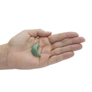 Imagem de MINI LUA QUARTZO VERDE - (2,5 a 4)cm - GOMES CRYSTALS