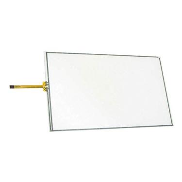 Imagem de Digitalizador de tela sensível ao toque de navegação adequado para Toyota Highlander Radio 2014-2019 8" Entune Sistema de áudio automotivo receptor estéreo visor LCD painel de vidro reparo GZTAUTO